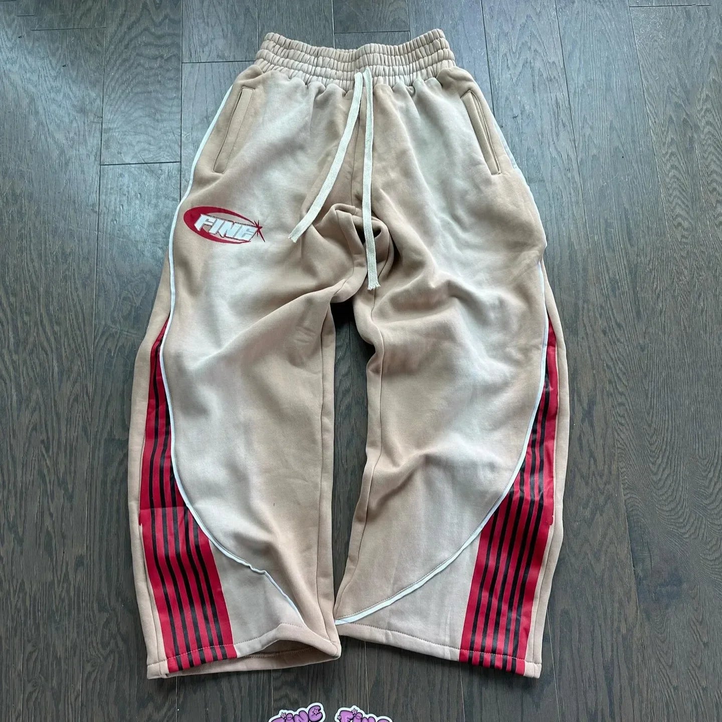 "FINE" STRAIGHT SWEATPANTS