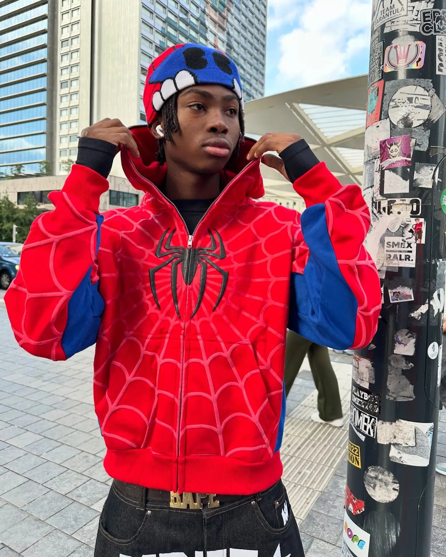 "SPYDER" FULL ZIP HOODIE