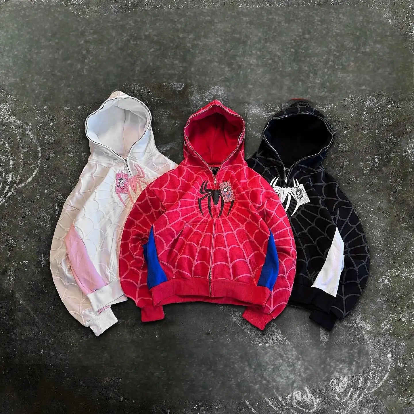 "SPYDER" FULL ZIP HOODIE