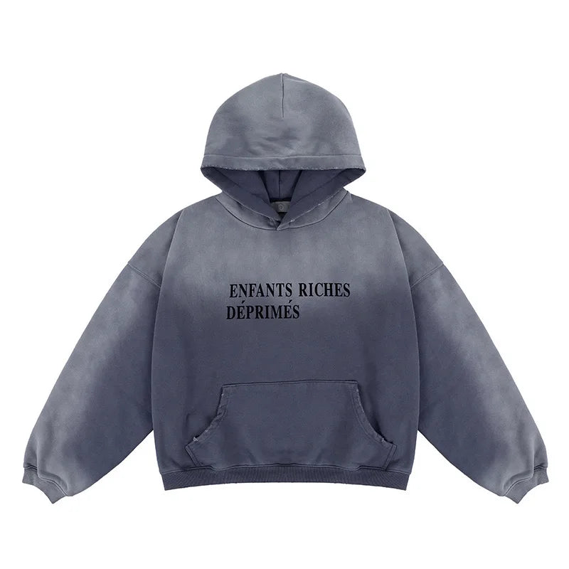 "RICHES DEPRIMES" QUALITY HOODIE