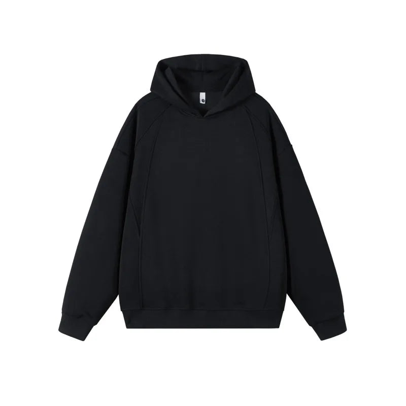 "KNIGHT" COMFY BASIC HOODIE