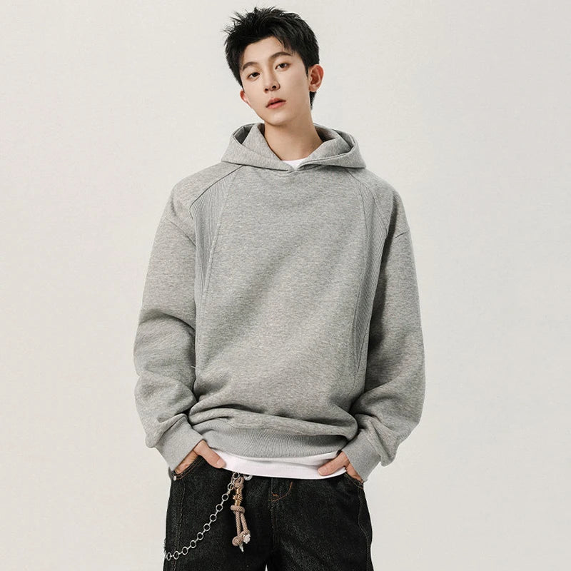 "KNIGHT" COMFY BASIC HOODIE