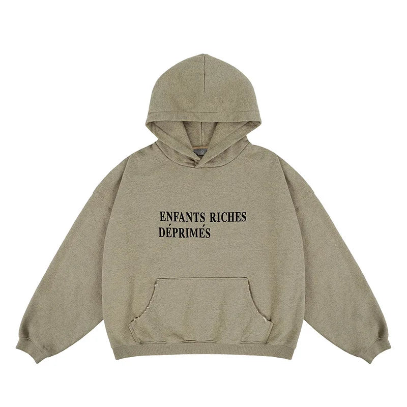 "RICHES DEPRIMES" QUALITY HOODIE