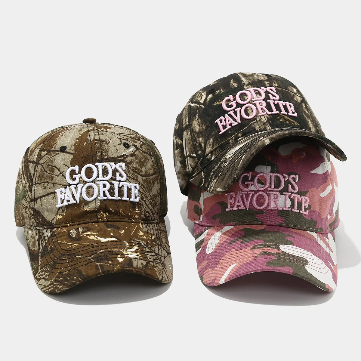 "GODS FAVORITE" BASEBALL CAP