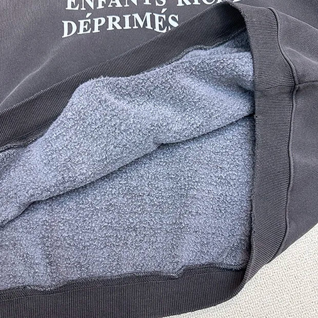"RICHES DEPRIMES" QUALITY HOODIE