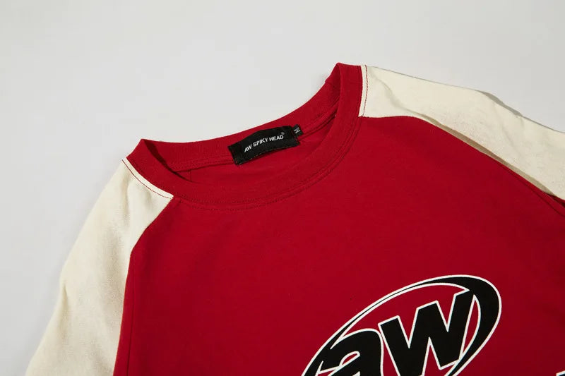 "SPIKY" RETRO OVERSIZED T-SHIRT