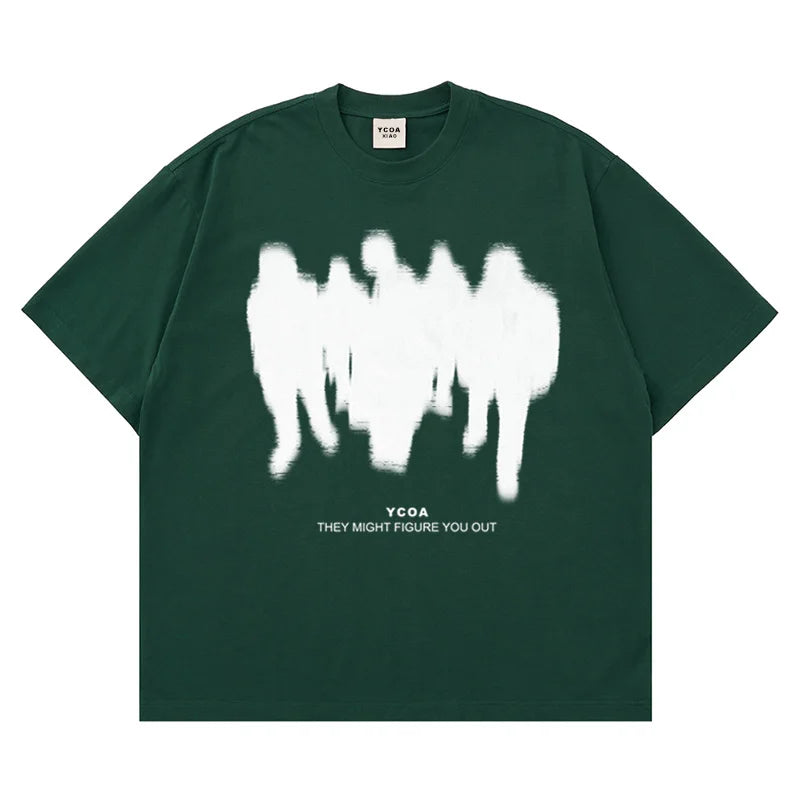 "SHADOW PEOPLE" GRAPHIC T-SHIRT