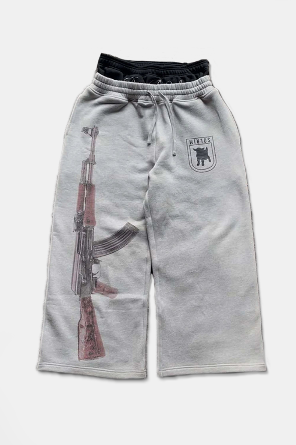 "AK-47" OVERSIZED SWEATPANTS