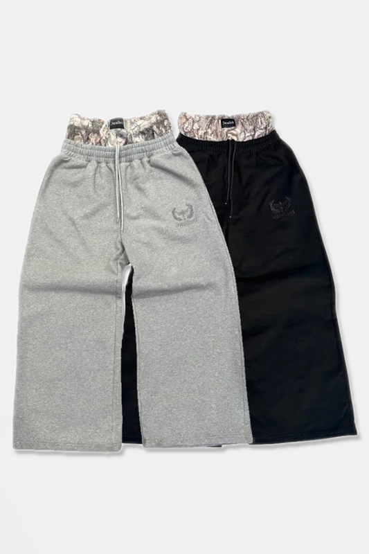 "AWAITED" BAGGY SWEATPANTS