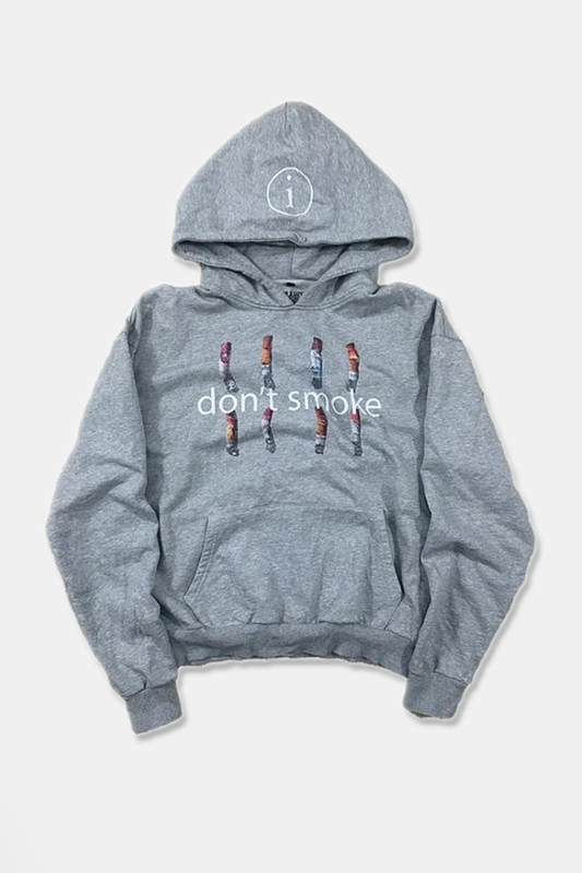 "DONT SMOKE" GRAPHIC HOODIE