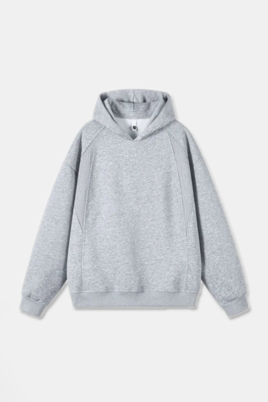 "KNIGHT" COMFY BASIC HOODIE