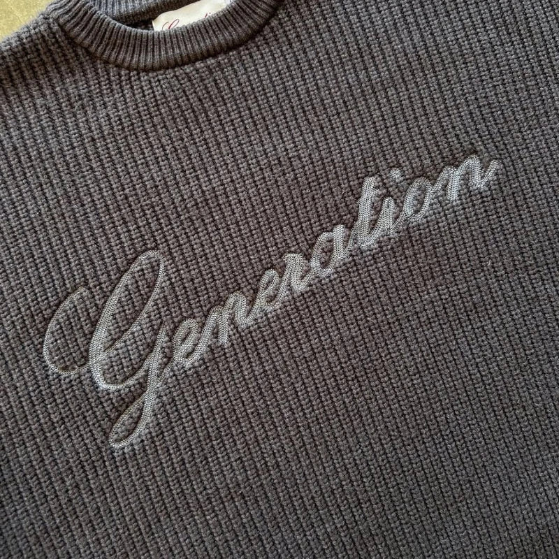 "GENERATION" QUALITY SWEATER