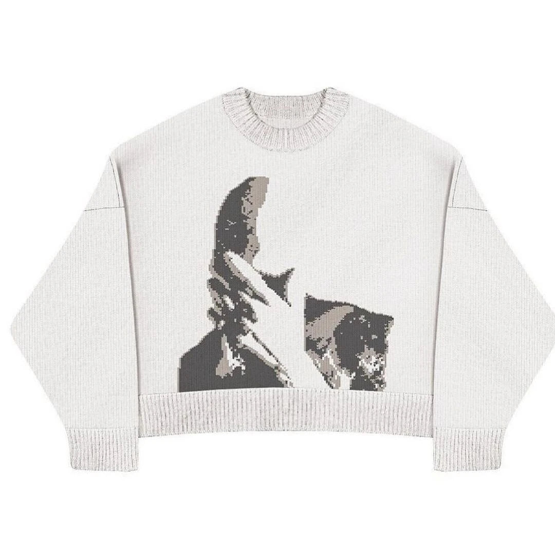"OCEAN" KNITTED SWEATER