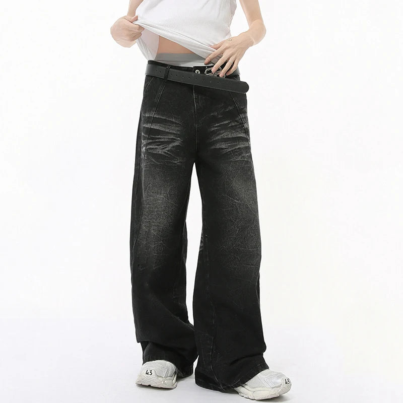 "ARC" SCIMITAR BAGGY JEANS