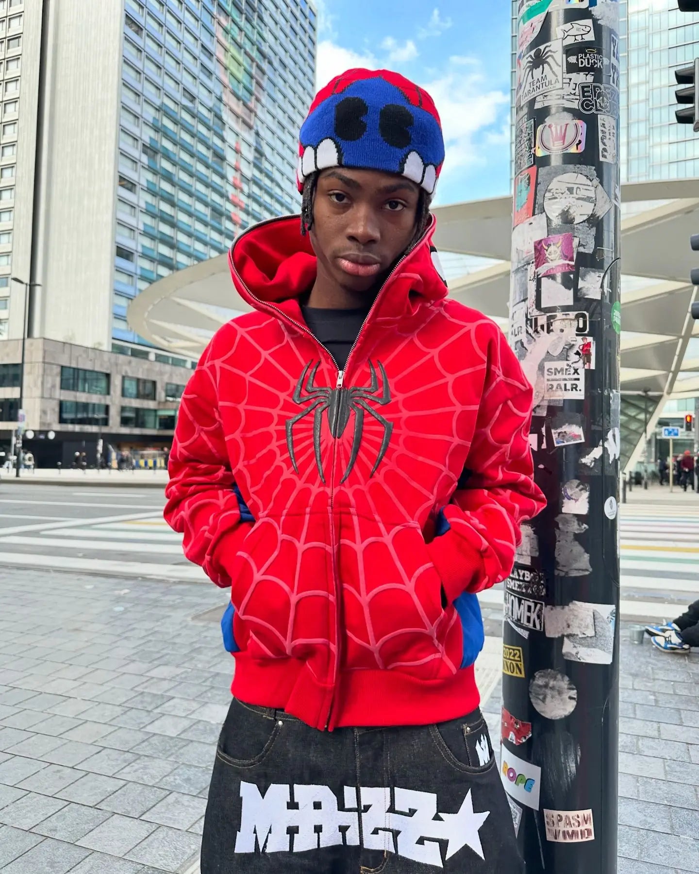 "SPYDER" FULL ZIP HOODIE