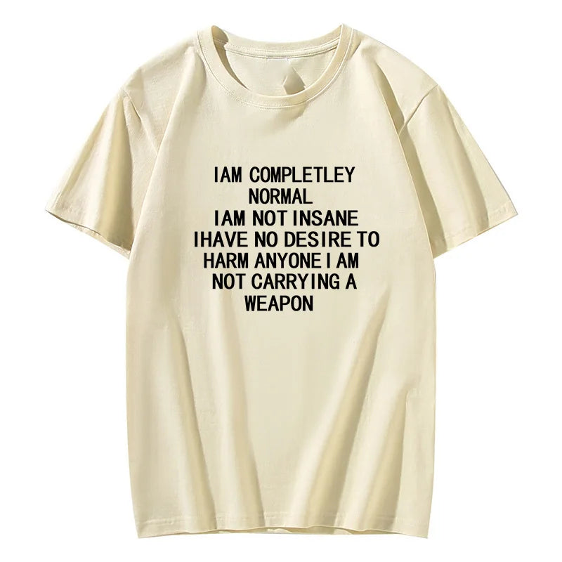 "COMPLETELY NORMAL"