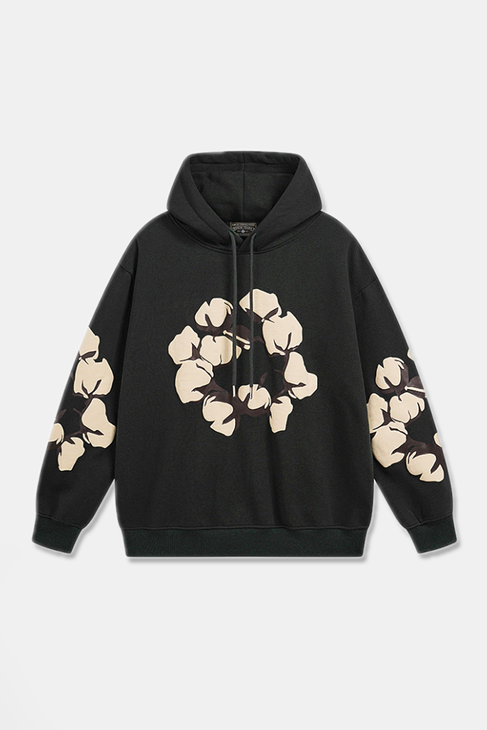"TEARS" GRAPHIC OVERSIZED HOODIE