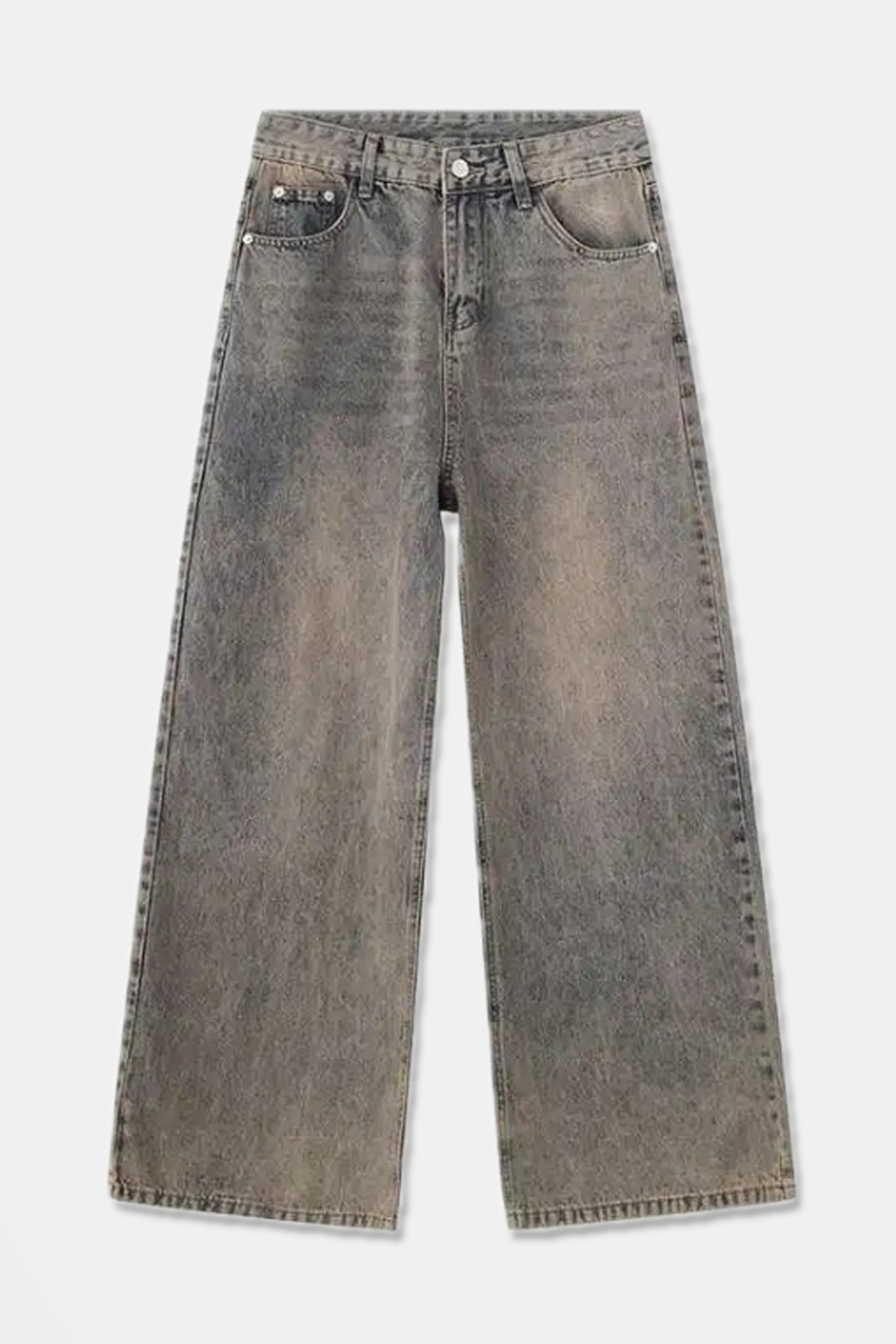 "TRUCKER" BAGGY STRAIGHT JEANS